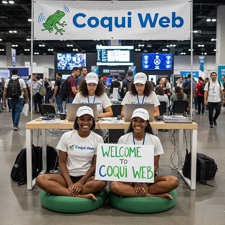 Coqui Web Cloud Computing at Bolas Expo